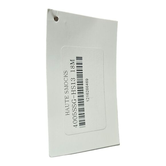 HAUTE SMOCKS Gingham Check Flag Dress - Size 18M NWT‎ - Picture 9 of 9